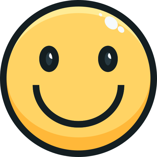 uśmiech Justicon Lineal Color ikona