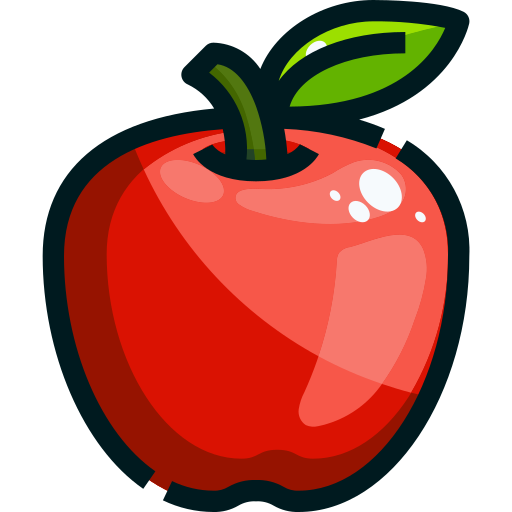 りんご Justicon Lineal Color icon