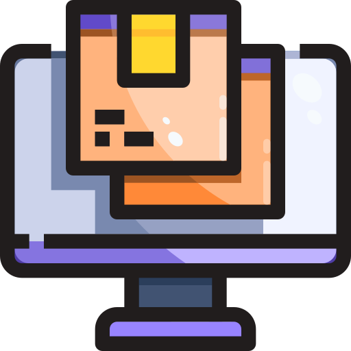 Computer Justicon Lineal Color icon