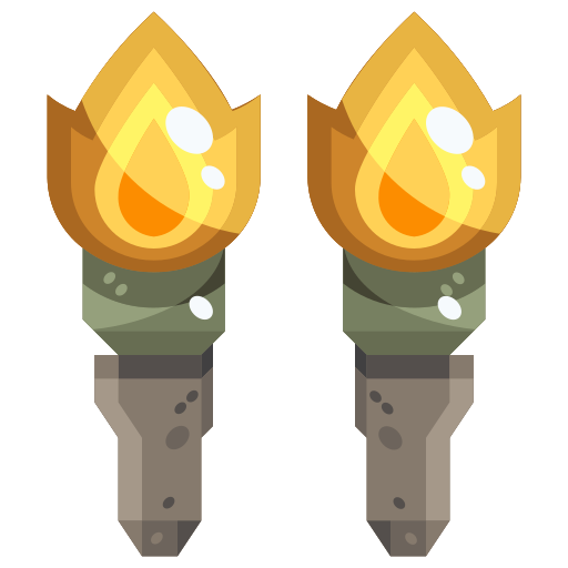 Torch Justicon Flat icon