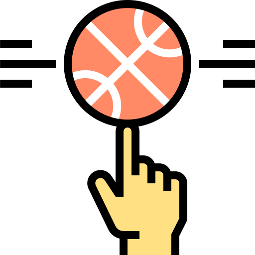 Baloncesto Pixelmeetup Lineal Color icono