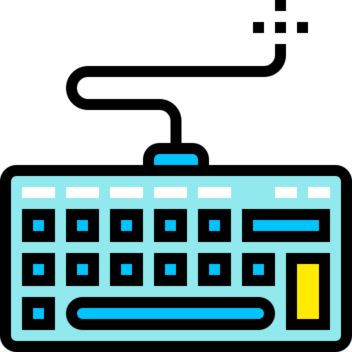 tastiera Pixelmeetup Lineal Color icona