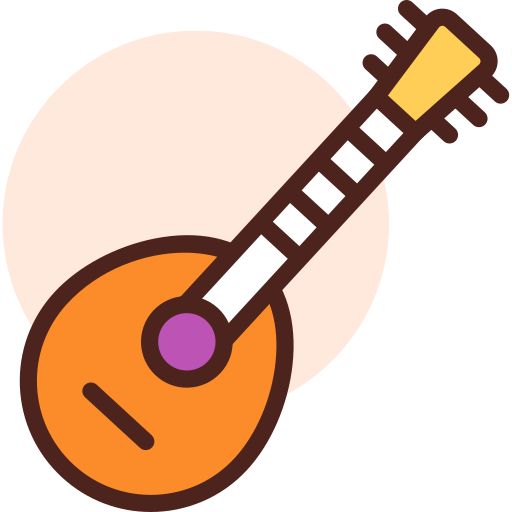 Banjo Darius Dan Lineal Color icono