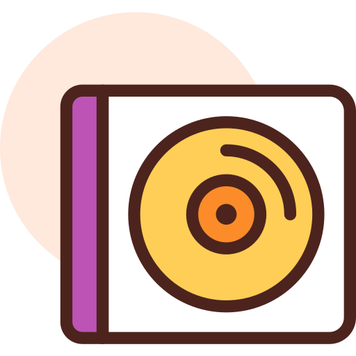 CD Darius Dan Lineal Color icono
