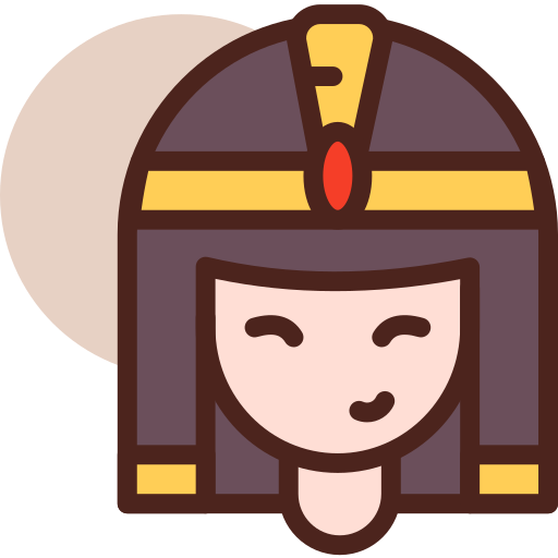 Cleopatra Darius Dan Lineal Color icon