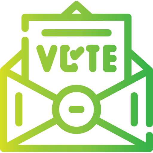 Vote Generic gradient outline icon