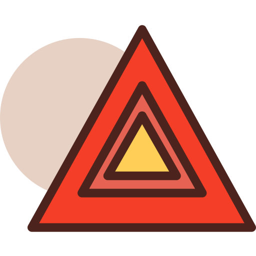 Advertencia Darius Dan Lineal Color icono