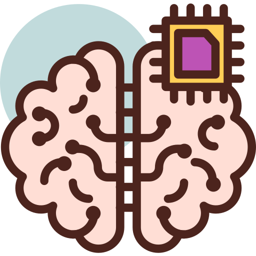 cervello Darius Dan Lineal Color icona