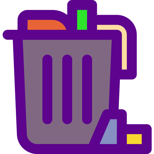 Garbage Darius Dan Lineal Color icon
