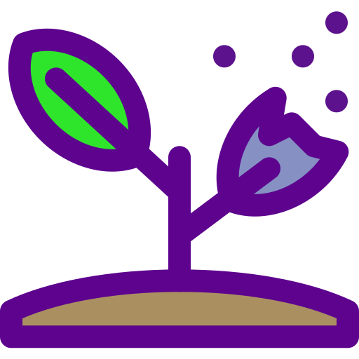 식물 Darius Dan Lineal Color icon