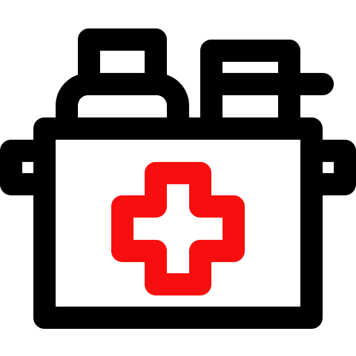 First aid kit Darius Dan Two tone icon