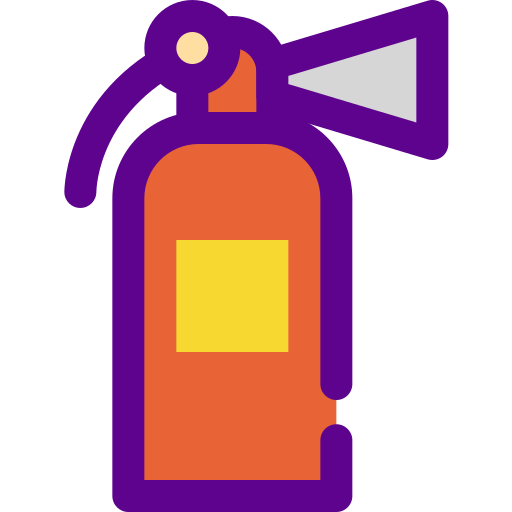 Fire extinguisher Darius Dan Lineal Color icon
