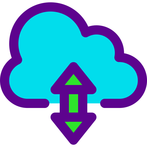 cloud computing Darius Dan Lineal Color icoon