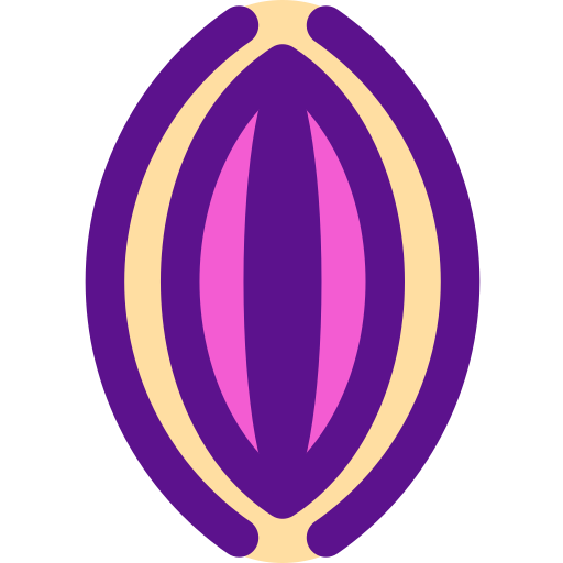 Vagina Darius Dan Lineal Color icono