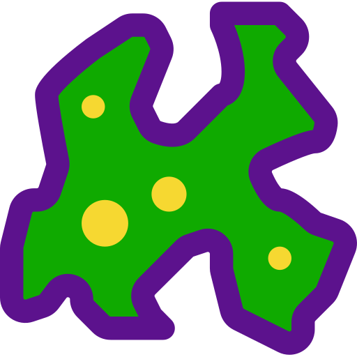 Virus Darius Dan Lineal Color icono
