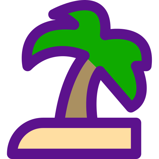 Isla Darius Dan Lineal Color icono