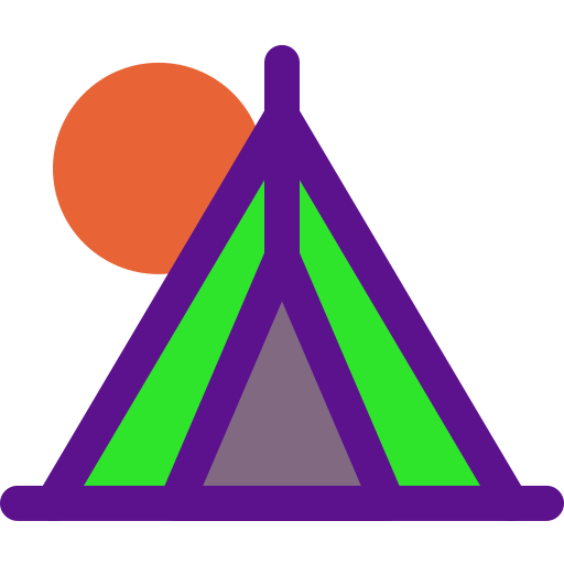 namiot Darius Dan Lineal Color ikona