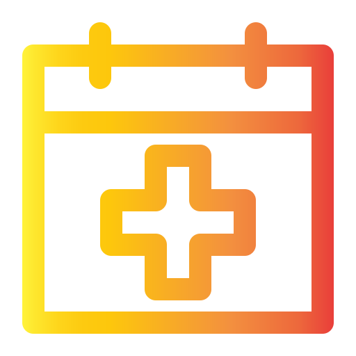 Medical schedule Generic gradient outline icon