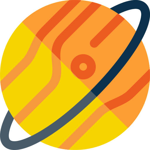 Astronomy Basic Rounded Flat icon
