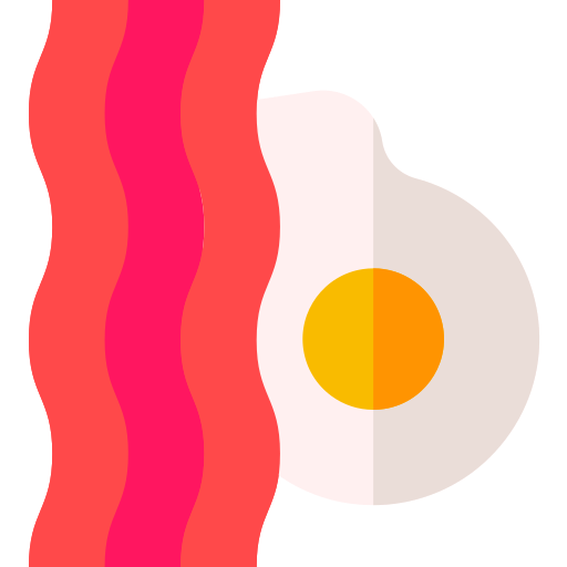 bacon Basic Straight Flat icona