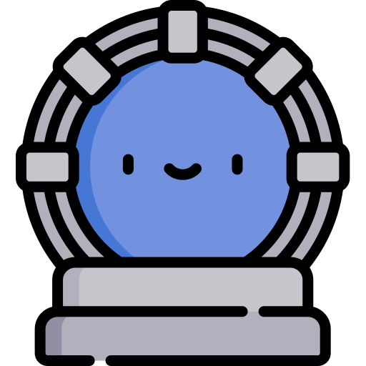 Observatory Kawaii Lineal color icon
