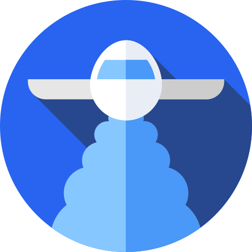관개 Flat Circular Flat icon