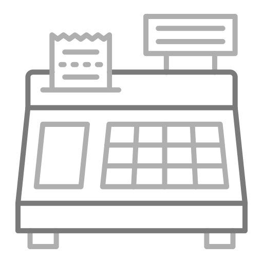 Cash register Generic color outline icon