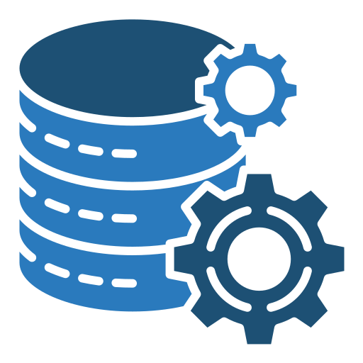 base de datos Generic color fill icono
