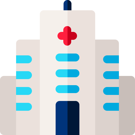 szpital Basic Rounded Flat ikona