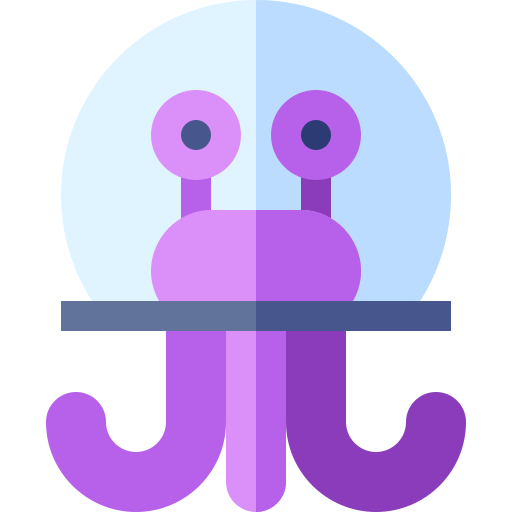 Alien Basic Straight Flat icono