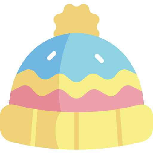 ニット帽 Kawaii Flat icon