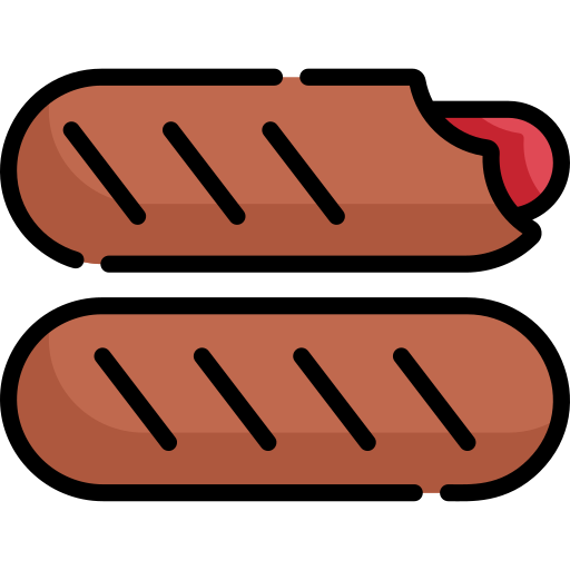 Chorizo Special Lineal color icono