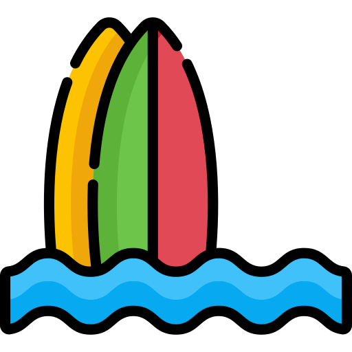 surfen Special Lineal color icon