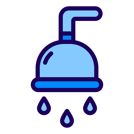 シャワー Berkahicon Lineal Color icon