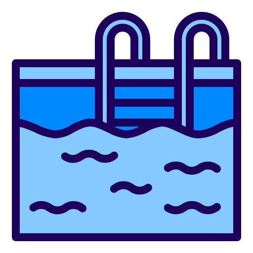 Плавательный бассейн Berkahicon Lineal Color иконка