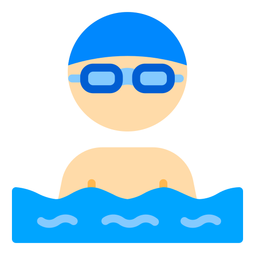 Nadador Berkahicon Flat icono