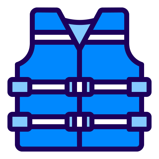 Спасательный жилет Berkahicon Lineal Color иконка