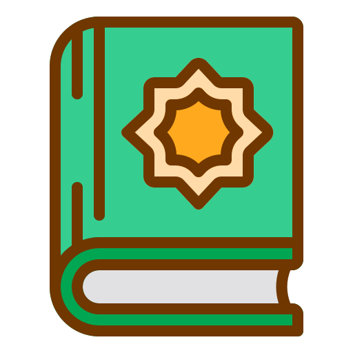Quran Berkahicon Lineal Color icon