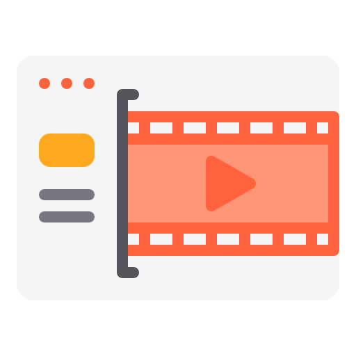 Video Berkahicon Flat icon