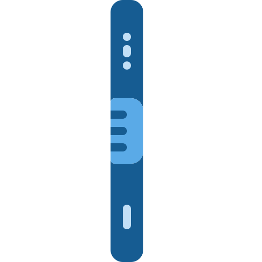 Foldable phone Berkahicon Flat icono