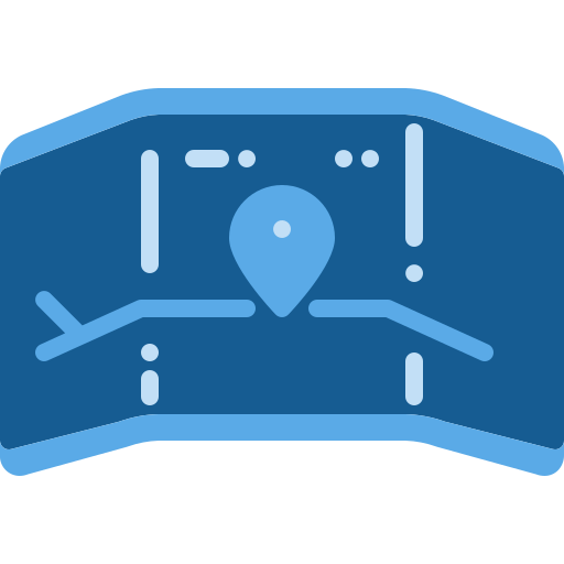 Map Berkahicon Flat icon