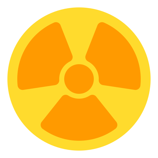 radioactif Berkahicon Flat Icône