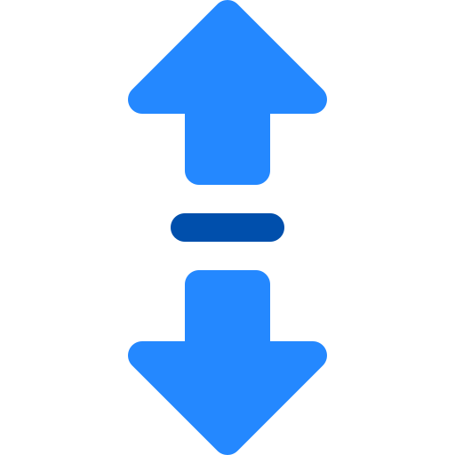 Вертикальное изменение размера Berkahicon Flat иконка