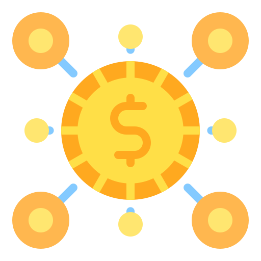 Crowfunding Berkahicon Flat icon
