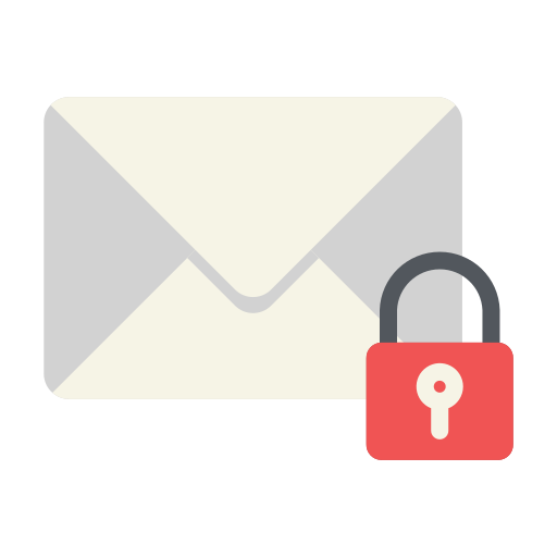 correo electrónico confidencial Generic color fill icono