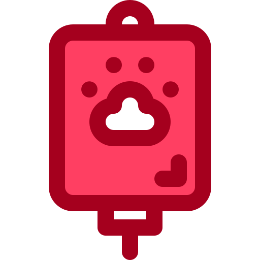 Blood bag Berkahicon Lineal Color icono