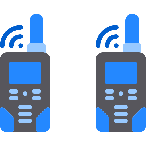 walkie talkies Berkahicon Flat icon
