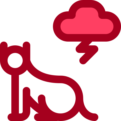 動物のうつ病 Berkahicon Lineal Color icon