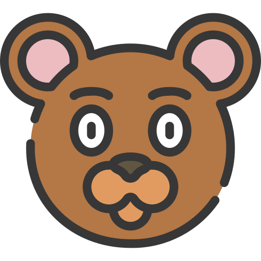 곰 Juicy Fish Soft-fill icon