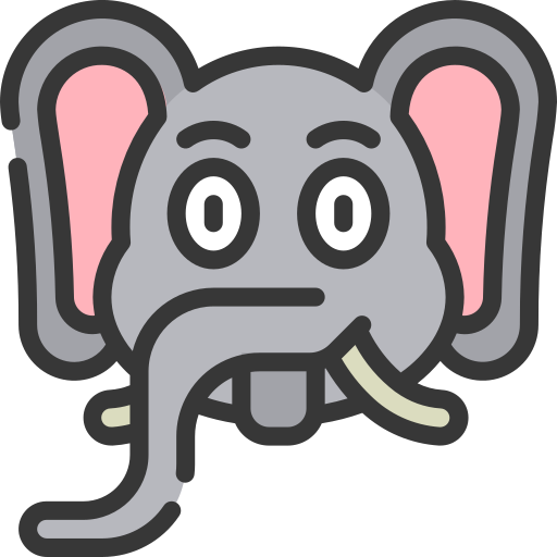 Elephant Juicy Fish Soft-fill icon